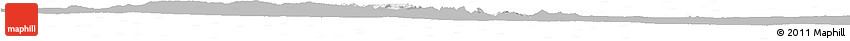 Gray Horizon Map of MBOONI, single color outside