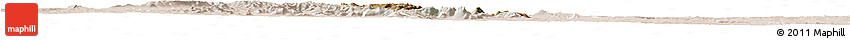 Satellite Horizon Map of MBOONI, lighten