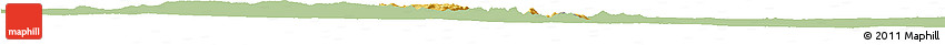 Savanna Style Horizon Map of MBOONI, single color outside