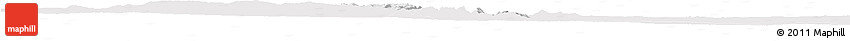 Silver Style Horizon Map of MBOONI, single color outside