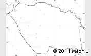 Blank Simple Map of MBOONI, no labels