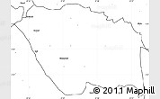 Blank Simple Map of MBOONI