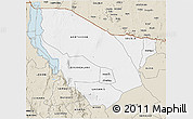 Classic Style 3D Map of MARSABIT