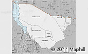 Gray 3D Map of MARSABIT
