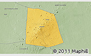 Savanna Style 3D Map of CENTRAL
