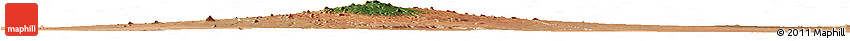 Satellite Horizon Map of CENTRAL