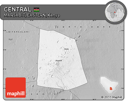 Gray Map of CENTRAL