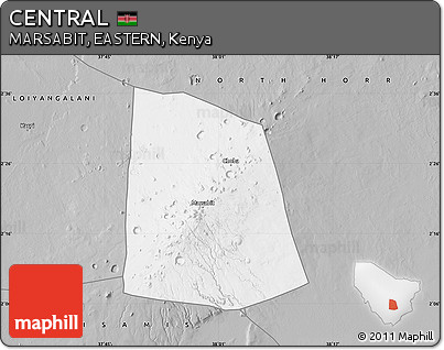 Gray Map of CENTRAL