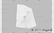 Gray Map of CENTRAL, single color outside