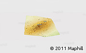 Physical Panoramic Map of CENTRAL, cropped outside