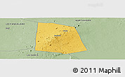 Savanna Style Panoramic Map of CENTRAL