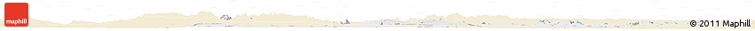 Classic Style Horizon Map of MARSABIT, single color outside