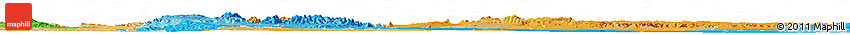 Political Shades Horizon Map of MARSABIT