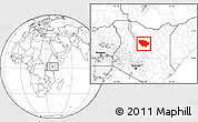 Blank Location Map of LAISAMIS