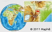 Physical Location Map of LAISAMIS