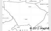 Blank Simple Map of LAISAMIS