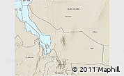 Shaded Relief 3D Map of LOIYANGALANI