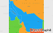 Political Simple Map of LOIYANGALANI