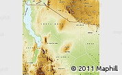 Physical Map of MARSABIT