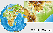 Physical Location Map of MOYALE