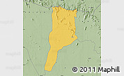 Savanna Style Map of MOYALE