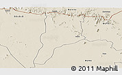 Shaded Relief Panoramic Map of MOYALE