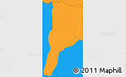 Political Simple Map of MOYALE