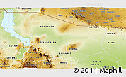 Physical Panoramic Map of MARSABIT