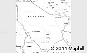 Blank Simple Map of MARSABIT