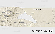 Classic Style Panoramic Map of MERU NATIONAL PARK