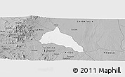 Gray Panoramic Map of MERU NATIONAL PARK