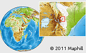 Physical Location Map of S.IMENTI, highlighted grandparent region