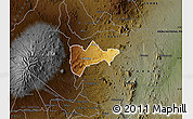 Physical Map of S.IMENTI, darken