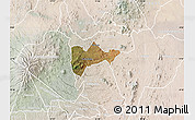Satellite Map of S.IMENTI, lighten