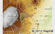Satellite Map of S.IMENTI, physical outside