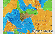 Satellite Map of S.IMENTI, political outside