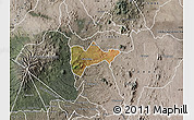 Satellite Map of S.IMENTI, semi-desaturated