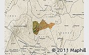 Satellite Map of S.IMENTI, shaded relief outside