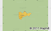 Savanna Style Map of S.IMENTI, single color outside
