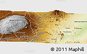 Physical Panoramic Map of S.IMENTI