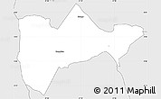 Silver Style Simple Map of S.IMENTI