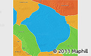 Political 3D Map of DADAAB