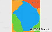 Political Simple Map of DADAAB