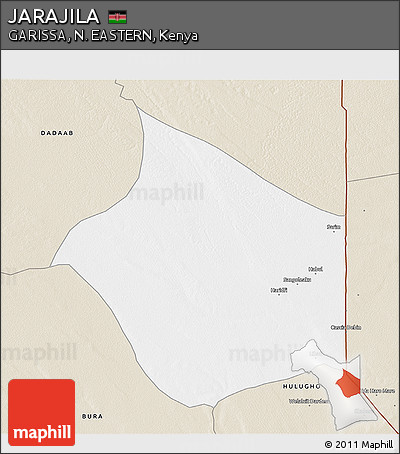 Classic Style 3D Map of JARAJILA