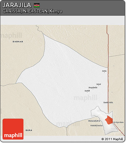 Classic Style 3D Map of JARAJILA