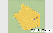 Savanna Style 3D Map of JARAJILA, single color outside