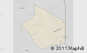 Shaded Relief 3D Map of JARAJILA, desaturated