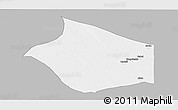 Gray Panoramic Map of JARAJILA, single color outside