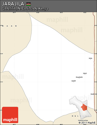 Classic Style Simple Map of JARAJILA