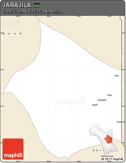 Classic Style Simple Map of JARAJILA